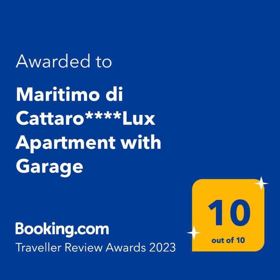 Maritimo Di Cattaro****Lux Apartment With Garage Eksteriør bilde